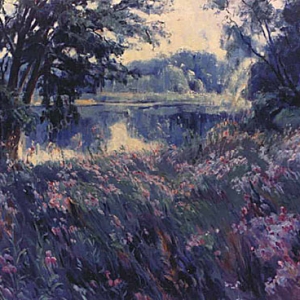 MEDOW FLOWERS. KENT LAKE 36″x 40″